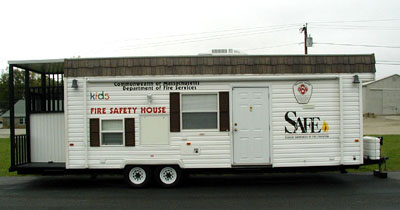 Photo of SAFE Fire Safety House